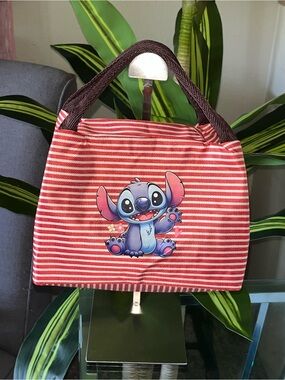 STITCH insulated lunch bag or cute little mini bag !